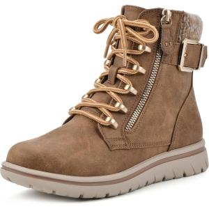 imageCLIFFS BY WHITE MOUNTAIN Womens Hearten Cushioned City Hiker Ankle BootieTanFabric