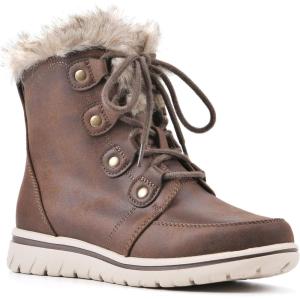 imageCLIFFS BY WHITE MOUNTAIN Womens Holly BootBrownFabric