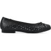 imageCLIFFS BY WHITE MOUNTAIN Womens Bessa Ballet FlatBlackBurnishedSmooth