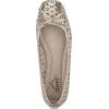 imageCLIFFS BY WHITE MOUNTAIN Womens Bessa Ballet FlatPlatinoMetallicSmooth