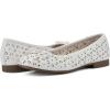 imageCLIFFS BY WHITE MOUNTAIN Womens Bessa Ballet FlatWhiteBurnishedSmooth