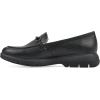 imageCLIFFS BY WHITE MOUNTAIN Womens Flow Cushioned Lug Sole Loafer FlatBlackSmooth