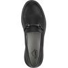 imageCLIFFS BY WHITE MOUNTAIN Womens Flow Cushioned Lug Sole Loafer FlatBlackSmooth