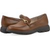 imageCLIFFS BY WHITE MOUNTAIN Womens Flow Cushioned Lug Sole Loafer FlatBrownSmooth