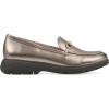 imageCLIFFS BY WHITE MOUNTAIN Womens Flow Cushioned Lug Sole Loafer FlatOld GoldMetallicSmooth