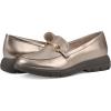 imageCLIFFS BY WHITE MOUNTAIN Womens Flow Cushioned Lug Sole Loafer FlatOld GoldMetallicSmooth