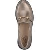 imageCLIFFS BY WHITE MOUNTAIN Womens Flow Cushioned Lug Sole Loafer FlatOld GoldMetallicSmooth