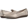 imageCLIFFS BY WHITE MOUNTAIN Womens Melodic Cushioned Loafer FlatPlatinoMetallicSmooth