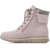 imageCLIFFS BY WHITE MOUNTAIN Womens Shoes Hope City Hiker BootPale PinkFabricSweater
