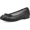 imageCLIFFS BY WHITE MOUNTAIN Womens Bessa Ballet FlatBlackBurnishedSmooth