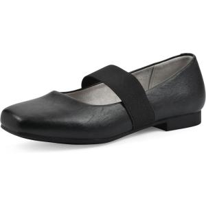 imageCLIFFS BY WHITE MOUNTAIN Womens Besimi Cushioned Mary Jane FlatBlackSmooth