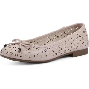 imageCLIFFS BY WHITE MOUNTAIN Womens Bessa Ballet FlatPale PinkBurnished Smooth