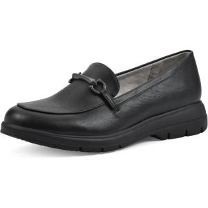 imageCLIFFS BY WHITE MOUNTAIN Womens Flow Cushioned Lug Sole Loafer FlatBlackSmooth