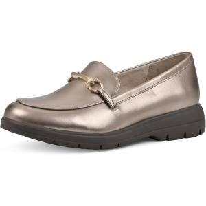 imageCLIFFS BY WHITE MOUNTAIN Womens Flow Cushioned Lug Sole Loafer FlatOld GoldMetallicSmooth