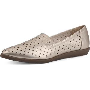 imageCLIFFS BY WHITE MOUNTAIN Womens Melodic Cushioned Loafer FlatPlatinoMetallicSmooth