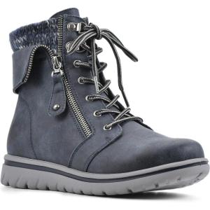 imageCLIFFS BY WHITE MOUNTAIN Womens Shoes Hope City Hiker BootNavyFabricSweater