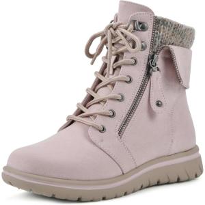 imageCLIFFS BY WHITE MOUNTAIN Womens Shoes Hope City Hiker BootPale PinkFabricSweater
