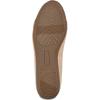 imageWhite Mountain Womens Charmed Cushioned Ballet FlatBeigeRaffia