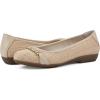 imageWhite Mountain Womens Charmed Cushioned Ballet FlatBeigeRaffia