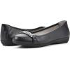 imageWhite Mountain Womens Charmed Cushioned Ballet FlatBlackSmooth