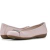 imageWhite Mountain Womens Charmed Cushioned Ballet FlatDusty PinkSmooth