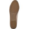 imageWhite Mountain Womens Charmed Cushioned Ballet FlatNaturalSmooth