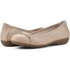 imageWhite Mountain Womens Charmed Cushioned Ballet FlatNaturalSmooth