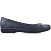 imageWhite Mountain Womens Charmed Cushioned Ballet FlatNavySmooth