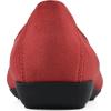 imageWhite Mountain Womens Charmed Cushioned Ballet FlatRedFabric