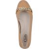 imageWhite Mountain Womens Charmed Cushioned Ballet FlatTanSmooth