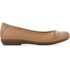 imageWhite Mountain Womens Charmed Cushioned Ballet FlatTanSmooth