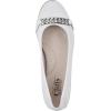 imageWhite Mountain Womens Charmed Cushioned Ballet FlatWhiteSmooth