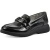 imageCLIFFS BY WHITE MOUNTAIN Womens Florenza Cushioned Loafer FlatBlackPatent