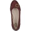 imageWhite Mountain Womens Calming Cushioned Ballet FlatBurgundyBurnSmooth