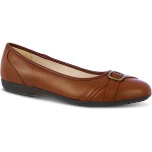 imageWhite Mountain Womens Calming Cushioned Ballet FlatWhiskey 70