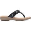 imageCLIFFS BY WHITE MOUNTAIN Womens Bailee Cushioned Flip Flop SandalBlackWoven