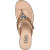 imageCLIFFS BY WHITE MOUNTAIN Womens Bailee Cushioned Flip Flop SandalNaturalWoven