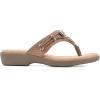 imageCLIFFS BY WHITE MOUNTAIN Womens Bailee Cushioned Flip Flop SandalNaturalWoven
