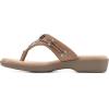 imageCLIFFS BY WHITE MOUNTAIN Womens Bailee Cushioned Flip Flop SandalNaturalWoven