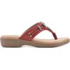 imageCLIFFS BY WHITE MOUNTAIN Womens Bailee Cushioned Flip Flop SandalRedWoven