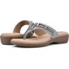 imageCLIFFS BY WHITE MOUNTAIN Womens Bailee Cushioned Flip Flop SandalSlate BlueWoven
