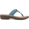 imageCLIFFS BY WHITE MOUNTAIN Womens Bailee Cushioned Flip Flop SandalTurquoiseWoven