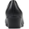 imageCLIFFS BY WHITE MOUNTAIN Womens Bolivia Cushioned Wedge HeelBlackSmooth