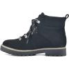 imageCLIFFS BY WHITE MOUNTAIN Womens Connie Cushioned LaceUp City Hiker Ankle BootBlackFabric