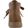 imageCLIFFS BY WHITE MOUNTAIN Womens Connie Cushioned LaceUp City Hiker Ankle BootLt BrownFabric
