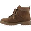 imageCLIFFS BY WHITE MOUNTAIN Womens Connie Cushioned LaceUp City Hiker Ankle BootLt BrownFabric