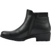 imageCLIFFS BY WHITE MOUNTAIN Womens Durable Cushioned Block Heeled Ankle BootieBlackSmooth