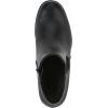 imageCLIFFS BY WHITE MOUNTAIN Womens Durable Cushioned Block Heeled Ankle BootieBlackSmooth