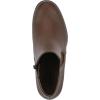 imageCLIFFS BY WHITE MOUNTAIN Womens Durable Cushioned Block Heeled Ankle BootieBrownSmooth