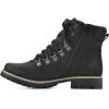imageCLIFFS BY WHITE MOUNTAIN Womens Shoes Primed Lugged LaceUp Ankle BootieBlackFabric